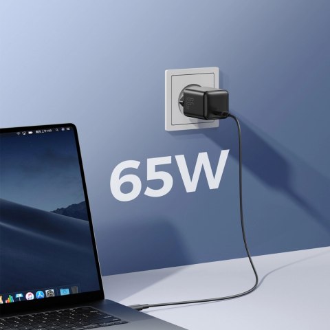 Ładowarka sieciowa Joyroom JR-TCG18 65W 1 x USB-C (wtyczka EU) - czarna