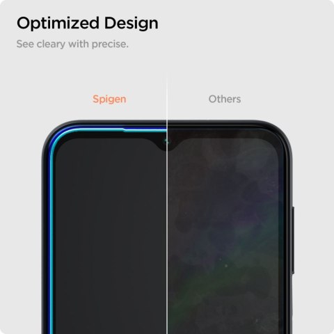SZKŁO HARTOWANE SPIGEN GLAS.TR SLIM 2-PACK GALAXY A15 4G / 5G / A25 5G / M15 5G CLEAR