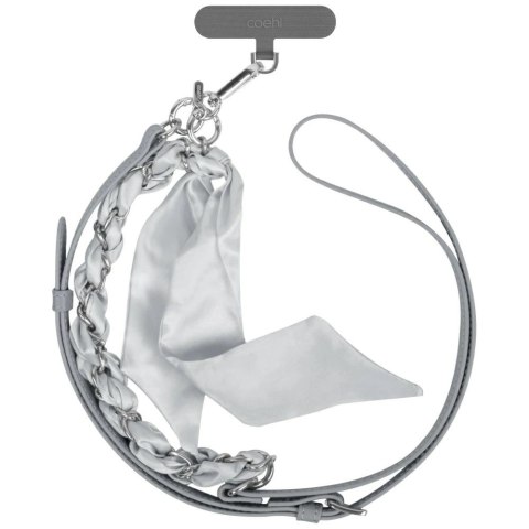 Smycz do telefonu UNIQ Coehl Caryne 2w1 - szara