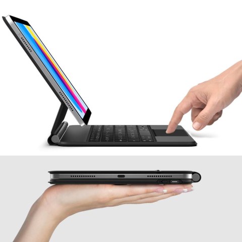 TECH-PROTECT SMARTCASE MAGNETIC + KEYBOARD IPAD 10.9" 10 / 2022 / 11" 11 / 2025 BLACK