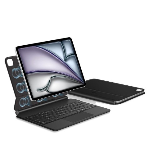 TECH-PROTECT SMARTCASE MAGNETIC + KEYBOARD IPAD PRO 12.9" 4 / 5 / 6 / 2020-2022 / AIR 13" 1 / 2 / 2024-2025 BLACK