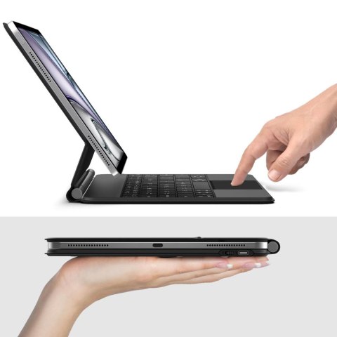 TECH-PROTECT SMARTCASE MAGNETIC + KEYBOARD IPAD PRO 12.9" 4 / 5 / 6 / 2020-2022 / AIR 13" 1 / 2 / 2024-2025 BLACK