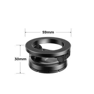 Uchwyt magnetyczny Joyroom JR-ZS505 kompatybilny z MagSafe na deskę rozdzielczą - czarny