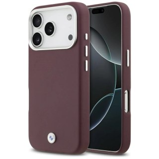 Etui BMW Sign Full Wrapped Metal MagSafe na iPhone 17 Pro - czerwone