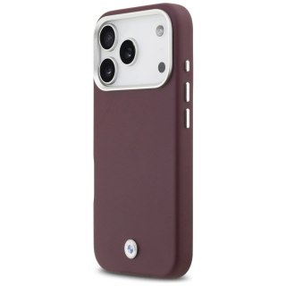 Etui BMW Sign Full Wrapped Metal MagSafe na iPhone 17 Pro - czerwone