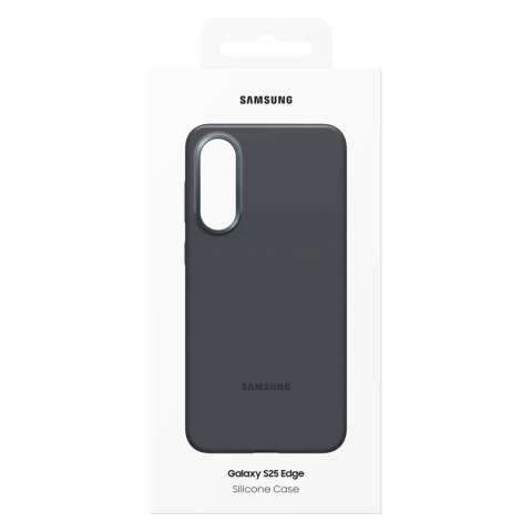 Etui Samsung Silicone Cover EF-PS937CBE na Samsung Galaxy S25 Edge - czarne