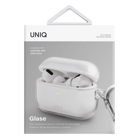 Etui UNIQ Glase AirPods Pro 2 - przezroczyste