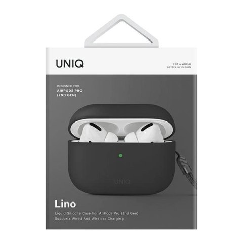 Etui UNIQ Glase AirPods Pro 2 - szare