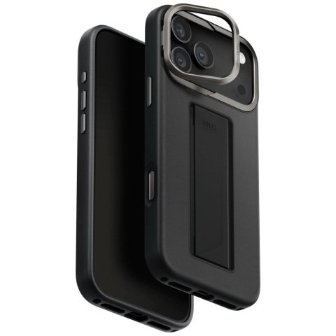 Etui UNIQ Heldro Pro Magclick Charging na iPhone 17 Pro Max - czarne