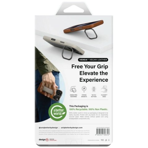 Etui UNIQ Heldro Pro Magclick Charging na iPhone 17 Pro Max - czarne