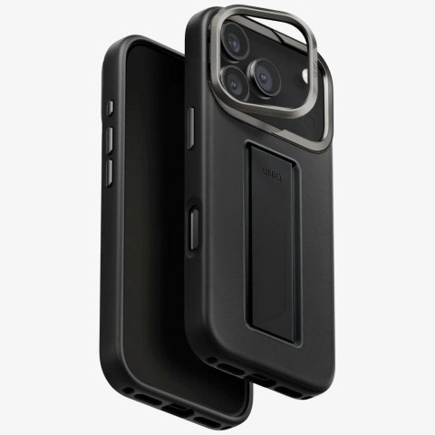 Etui UNIQ Heldro Pro Magclick Charging na iPhone 17 Pro - czarne