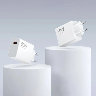 Ładowarka sieciowa Xiaomi HyperCharge Combo 90W 6.1A USB-A z kablem USB-C - biała