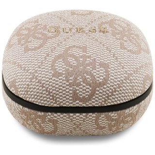 Słuchawki Guess 4G Classic Metal Logo TWS ENC - różowe