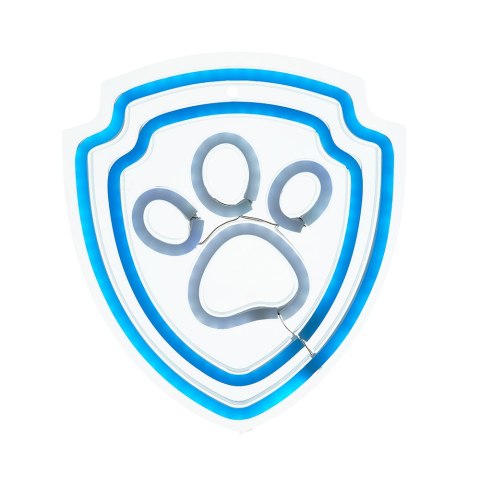 Wiszący neon LED na plexi Psi Patrol - Łapa OW-130246