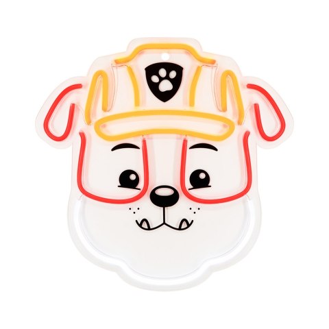 Wiszący neon LED na plexi Psi Patrol - Rubble OW-130446