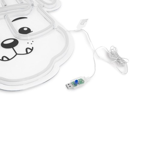 Wiszący neon LED na plexi Psi Patrol - Rubble OW-130446