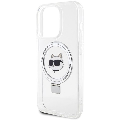Karl Lagerfeld nakładka do iPhone 15 Pro Max 6,7" KLHMP15XHMRSCHH biała HC Magsafe Ringstand CH Karl Lagerfeld nakładka do iPhone 15 Pro Max 6,7" KLHMP15XHMRSCHH biała HC Magsafe Ringstand CH