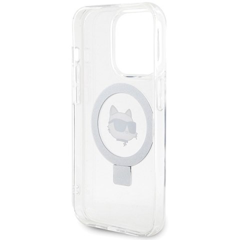 Karl Lagerfeld nakładka do iPhone 15 Pro Max 6,7" KLHMP15XHMRSCHH biała HC Magsafe Ringstand CH Karl Lagerfeld nakładka do iPhone 15 Pro Max 6,7" KLHMP15XHMRSCHH biała HC Magsafe Ringstand CH