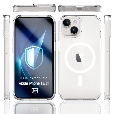 Etui 3mk Armor MagCase na iPhone 13 / 14 - przezroczyste
