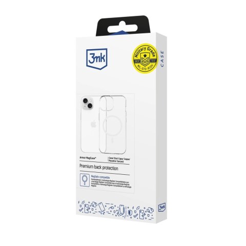 Etui 3mk Armor MagCase na iPhone 13 / 14 - przezroczyste
