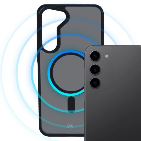 Etui 3mk Smoke MagCase na Samsung Galaxy S23 5G - czarne