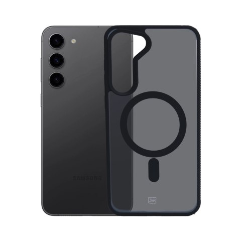 Etui 3mk Smoke MagCase na Samsung Galaxy S23 5G - czarne