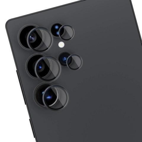 Szkło na obiektyw aparatu 3mk Lens Protection Pro Black do Samsung Galaxy S25 Ultra