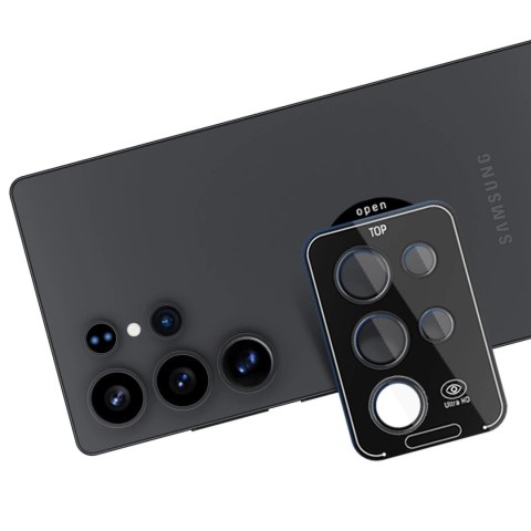 Szkło na obiektyw aparatu 3mk Lens Protection Pro Black do Samsung Galaxy S25 Ultra