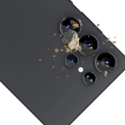 Szkło na obiektyw aparatu 3mk Lens Protection Pro Black do Samsung Galaxy S25 Ultra