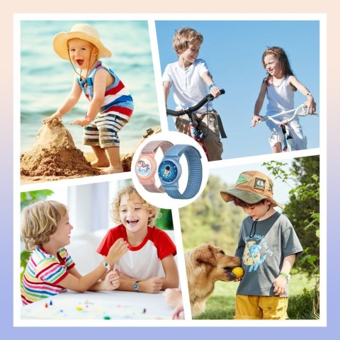 TECH-PROTECT NYLON FOR KIDS APPLE AIRTAG 1 / 2 MAGIC PONY