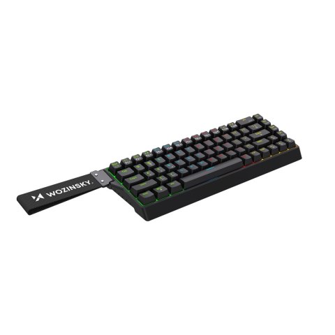 Klawiatura gamingowa Wozinsky WKGP-1165 mechaniczna podświetlana RGB - czarna