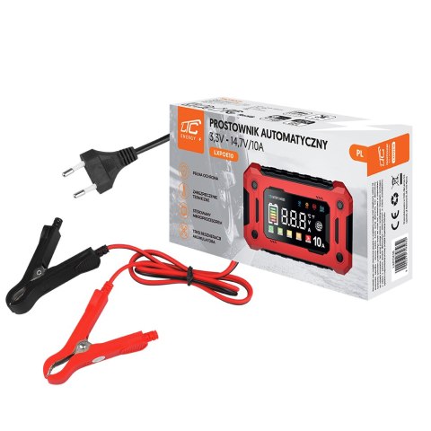 LTC Prostownik ładowarka Hybryda 3,3-14,7V 10A AGM/GEL/LiFePO4