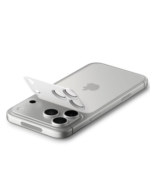 OSŁONA APARATU SPIGEN OPTIK PRO XL GLAS.TR "EZ FIT" CAMERA PROTECTOR IPHONE 17 PRO SILVER