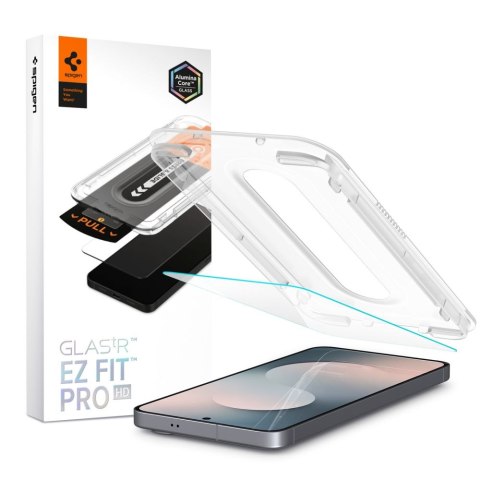 SZKŁO HARTOWANE SPIGEN GLAS.TR "EZ FIT PRO" HD GALAXY S25 FE CLEAR