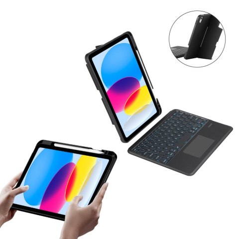 TECH-PROTECT SCMAG PEN + KEYBOARD IPAD 10.9" 10 / 2022 / 11" 11 / 2025 BLACK