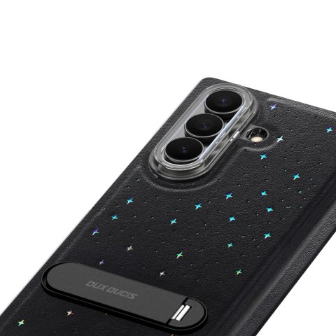 Etui Dux Ducis Stex na Samsung Galaxy Z Fold 7z podstawką 360° - czarne