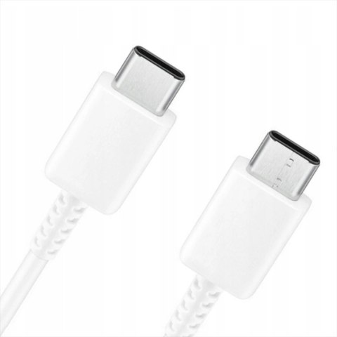 Kabel Samsung EP-DA905BWE USB-C - USB-C 3A 1m (Bulk - opakowanie zastępcze) - biały
