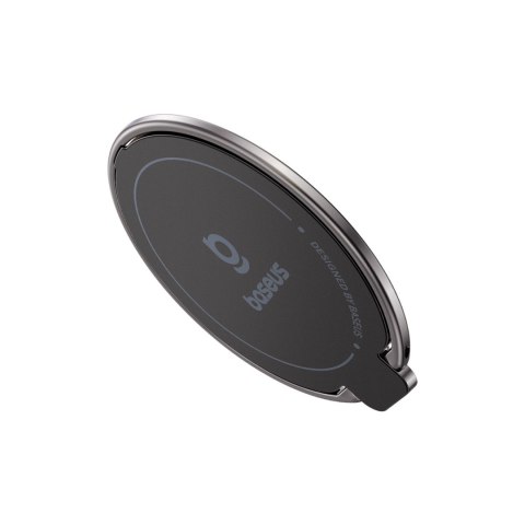 Ring magnetyczny Baseus MagPro II z funkcją podstawki - tytanowy