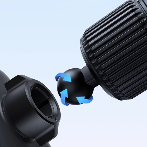 Uchwyt samochodowy Baseus Metal Age 3 na telefon, grawitacyjny, na kratkę nawiewu - czarny