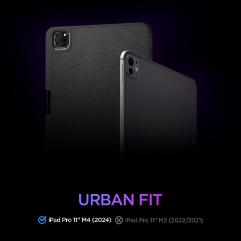 SPIGEN URBAN FIT IPAD PRO 11" 5 / 6 / 2024-2025 BLACK
