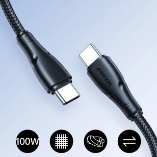 Kabel Joyroom S-A11 Surpass 60W USB-C - USB-C 0,25m - czarny