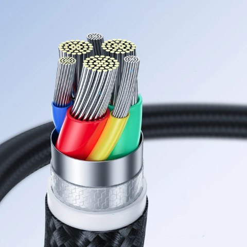 Kabel Joyroom S-A11 Surpass 60W USB-C - USB-C 0,25m - czarny