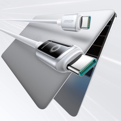 Kabel Joyroom S-A55 StarFlight 100W USB-C - USB-C 1,2m - biały