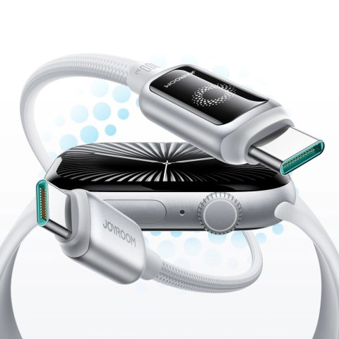 Kabel Joyroom S-A55 StarFlight 100W USB-C - USB-C 1,2m - biały