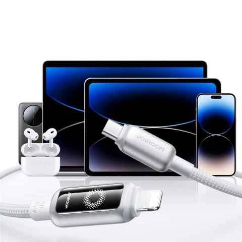 Kabel Joyroom S-A55 StarFlight 30W USB-C - Lightning 1,2m - biały