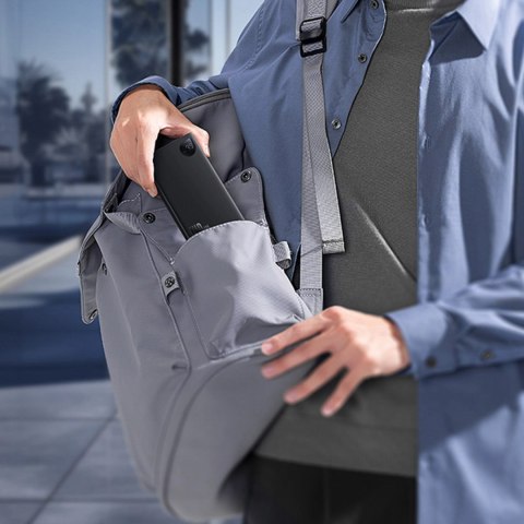 Powerbank Baseus Adaman 24000mAh 140W z wyświetlaczem cyfrowym z kablem Baseus Superior USB-C 240W (48V/5A) 1m - czarny