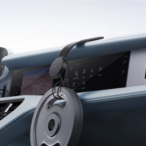 Uchwyt magnetyczny Baseus C02 kompatybilny z MagSafe na deskę rozdzielczą - czarny