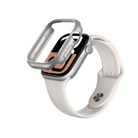 Etui AMAZINGTHING Minimal Case do Apple Watch 46mm - srebrne