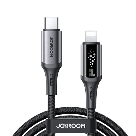 Kabel Joyroom S-A60 StarTalk 30W USB-C- Lightning 1,2m - czarny