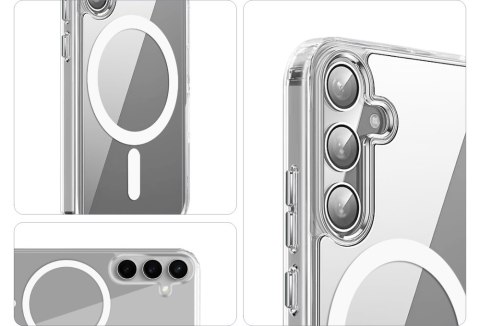 Nakładka Clear Guard Mag do iPhone 15 Pro Max 6,7" transparentna